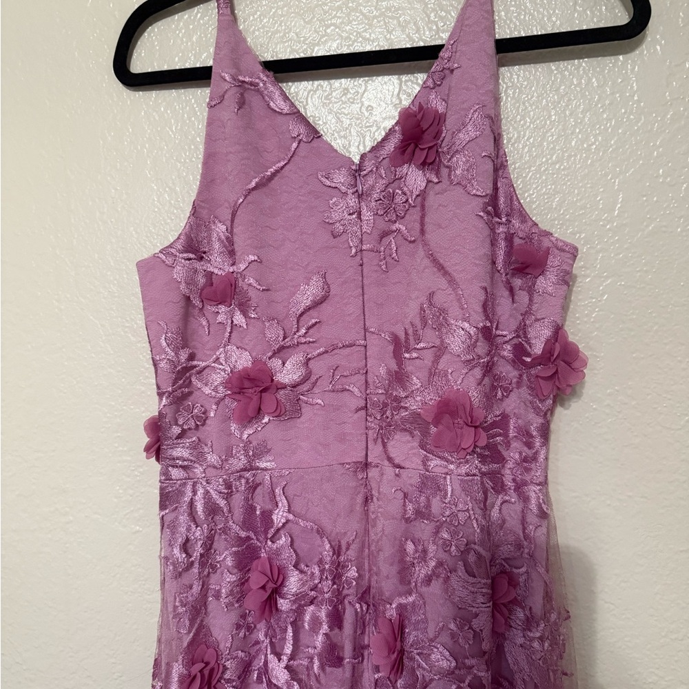 Dress the Population Lavender Floral Maxi Dress - Picture 5 of 6